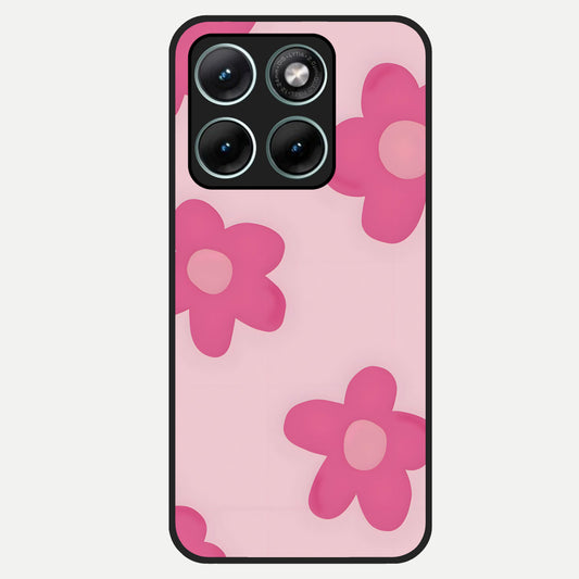  Candy Bloom Dreams Glass Case For Moto Edge 70 Fusion back cover – full design glossy printed glass finish
