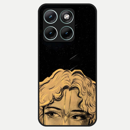  Celestial Gods Plan Glass Case For Moto Edge 70 Fusion back cover – full design glossy printed glass finish
