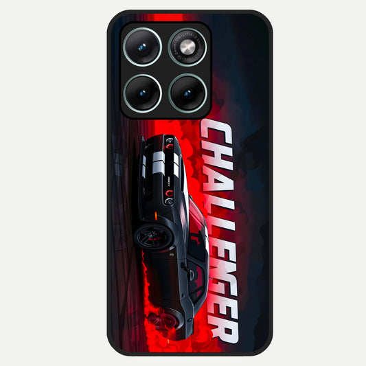  Crimson Challenger Fury Glass Case For Moto Edge 70 Fusion back cover – full design glossy printed glass finish
