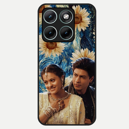  Eternal Love Story Glass Case For Moto Edge 70 Fusion back cover – full design glossy printed glass finish