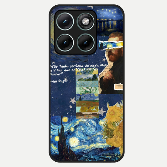  Starry Dream Vision Glass Case For Moto Edge 70 Fusion back cover – full design glossy printed glass finish
