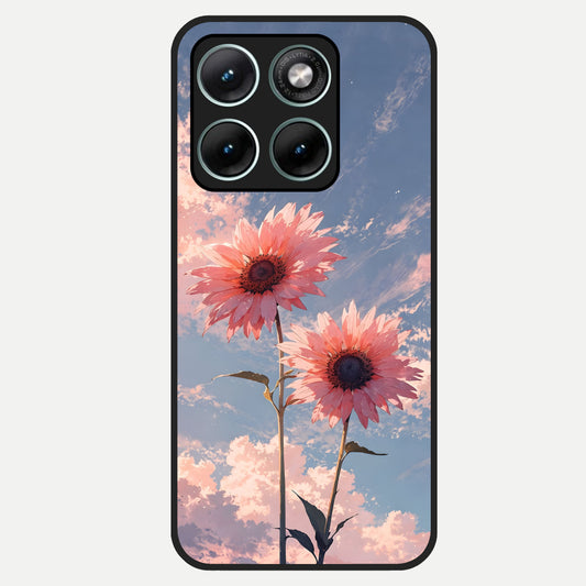  Sun Moon Balance Glass Case For Moto Edge 70 Fusion back cover – full design glossy printed glass finish