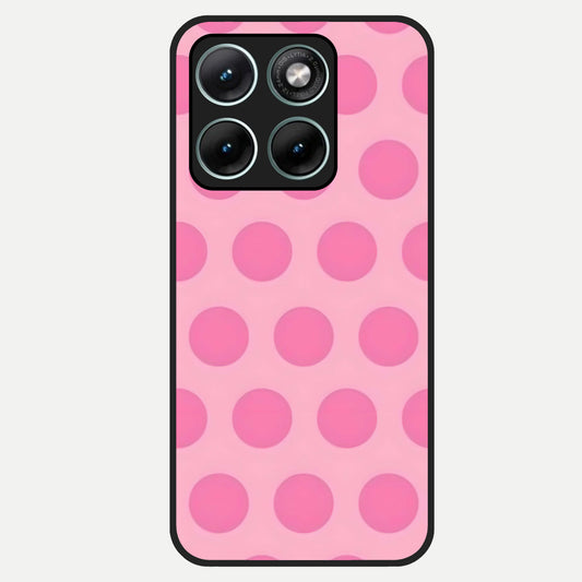 Sweet Dot Dreams Glass Case For Moto Edge 70 Fusion back cover – full design glossy printed glass finish