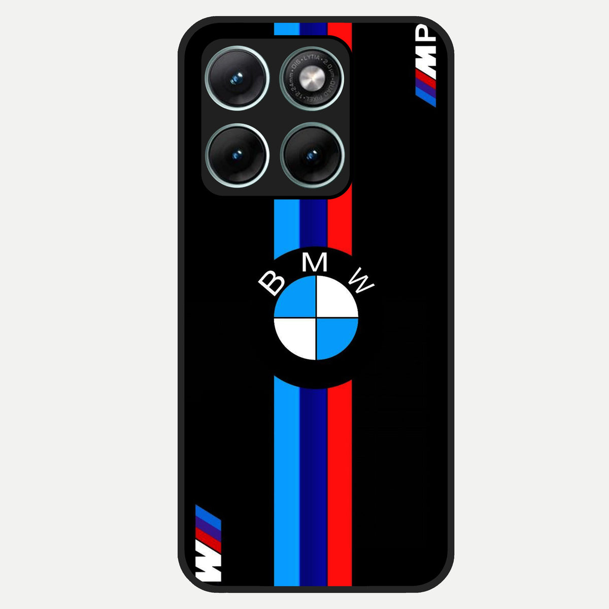  Turbo BMW Beast Glass Case For Moto Edge 70 Fusion back cover – full design glossy printed glass finish