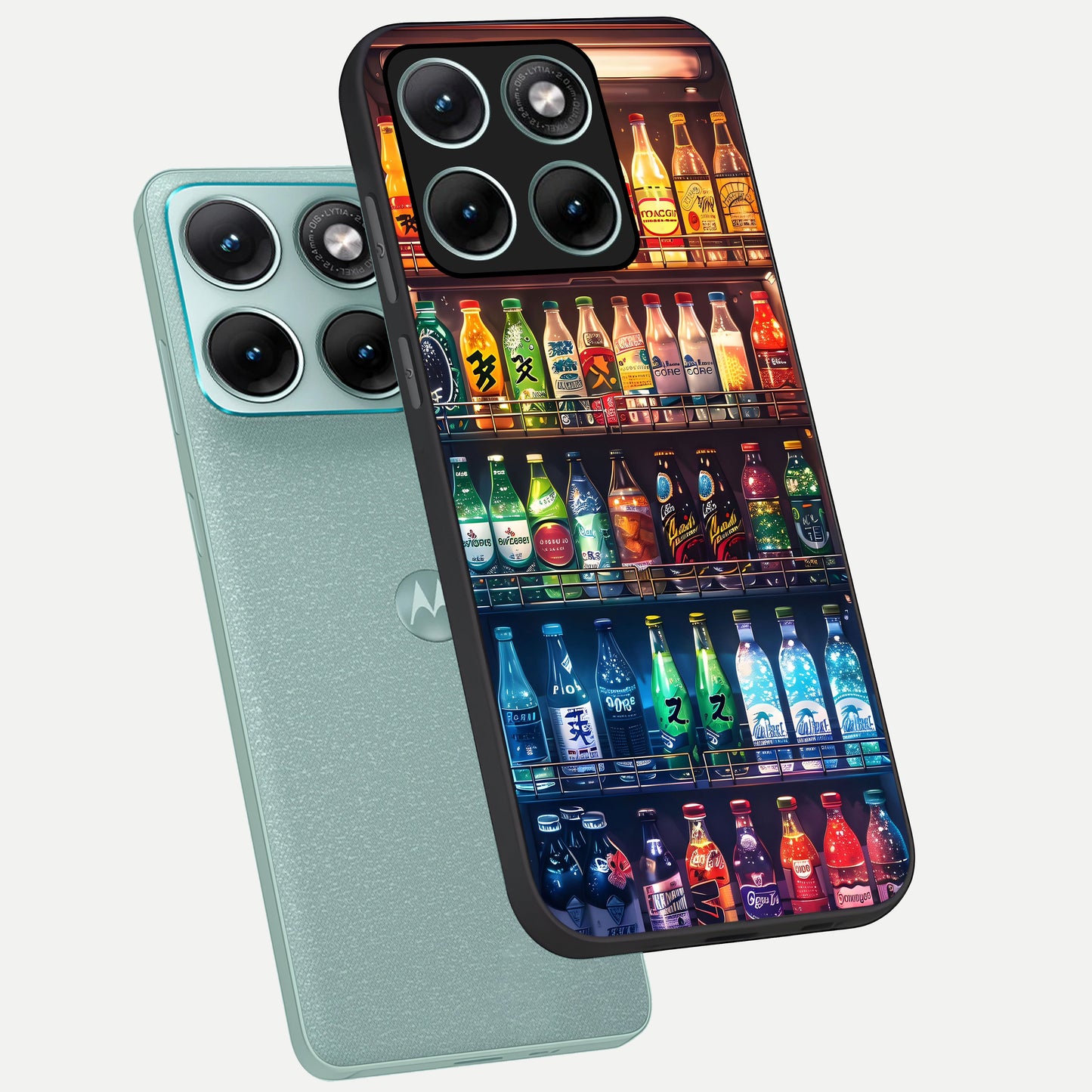  Colorfull Tree phone case For Moto Edge 70 Fusion showing premium glass back cover with detailed artwork