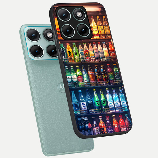  Colorfull Tree phone case For Moto Edge 70 Fusion showing premium glass back cover with detailed artwork