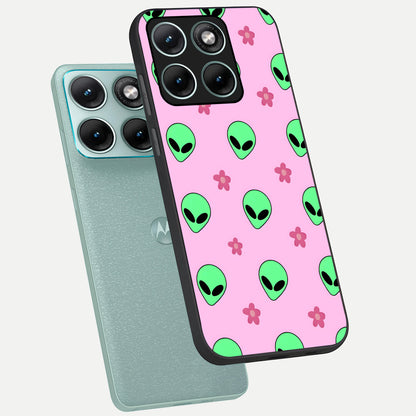  Cosmic Cute Crush phone case For Moto Edge 70 Fusion showing premium glass back cover with detailed artwork