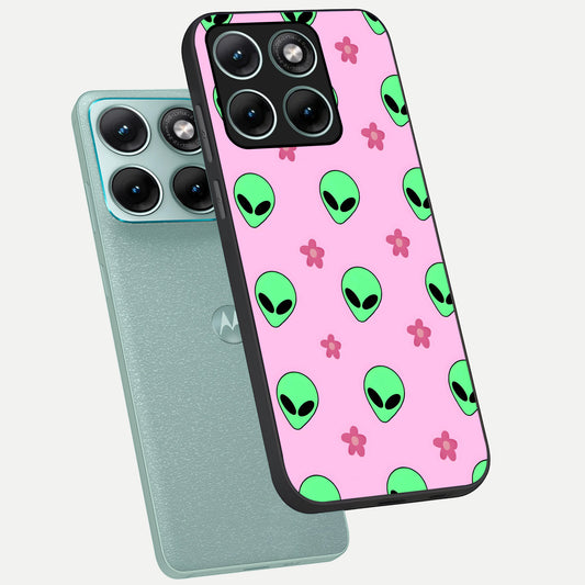  Cosmic Cute Crush phone case For Moto Edge 70 Fusion showing premium glass back cover with detailed artwork