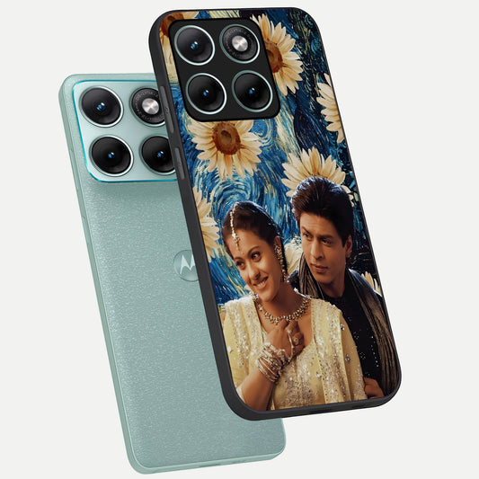  Eternal Love Story phone case For Moto Edge 70 Fusion showing premium glass back cover with detailed artwork
