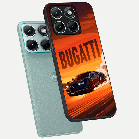  Inferno Bugatti Storm phone case For Moto Edge 70 Fusion showing premium glass back cover with detailed artwork