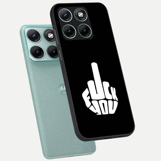  Rebel Mode On phone case For Moto Edge 70 Fusion showing premium glass back cover with detailed artwork