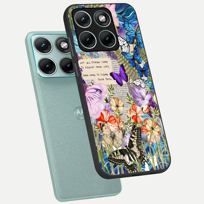  Storm Path Bloom phone case For Moto Edge 70 Fusion showing premium glass back cover with detailed artwork