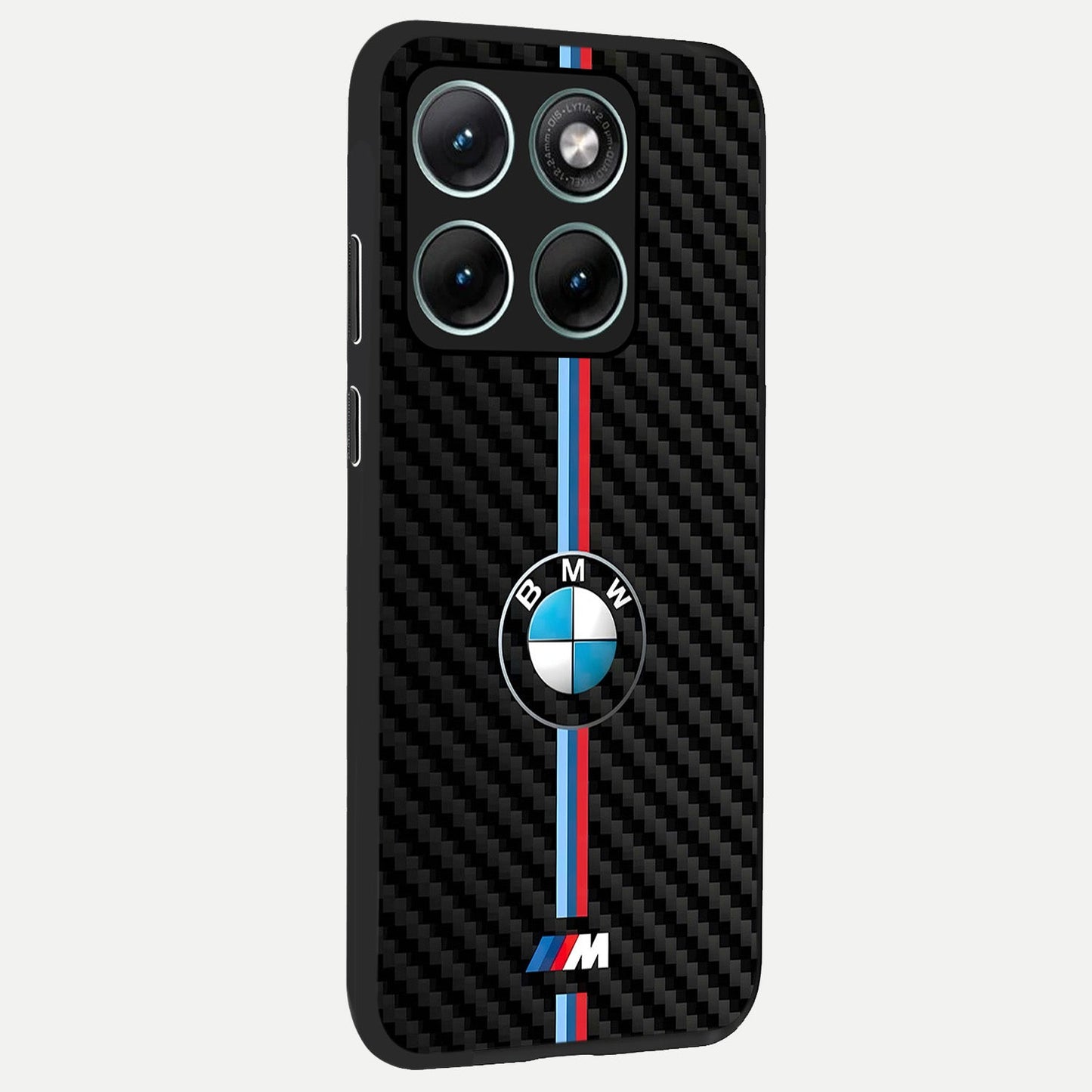  BMW Pattern back cover For Moto Edge 70 Fusion slim fit glass case with vibrant aesthetic design
