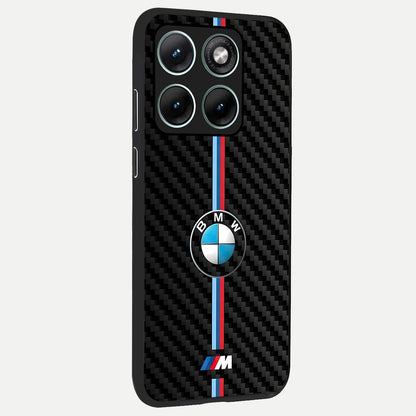  BMW Pattern back cover For Moto Edge 70 Fusion slim fit glass case with vibrant aesthetic design