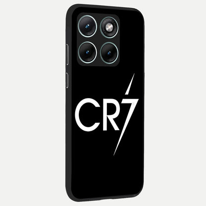  CR7 Elite Strike back cover For Moto Edge 70 Fusion slim fit glass case with vibrant aesthetic design