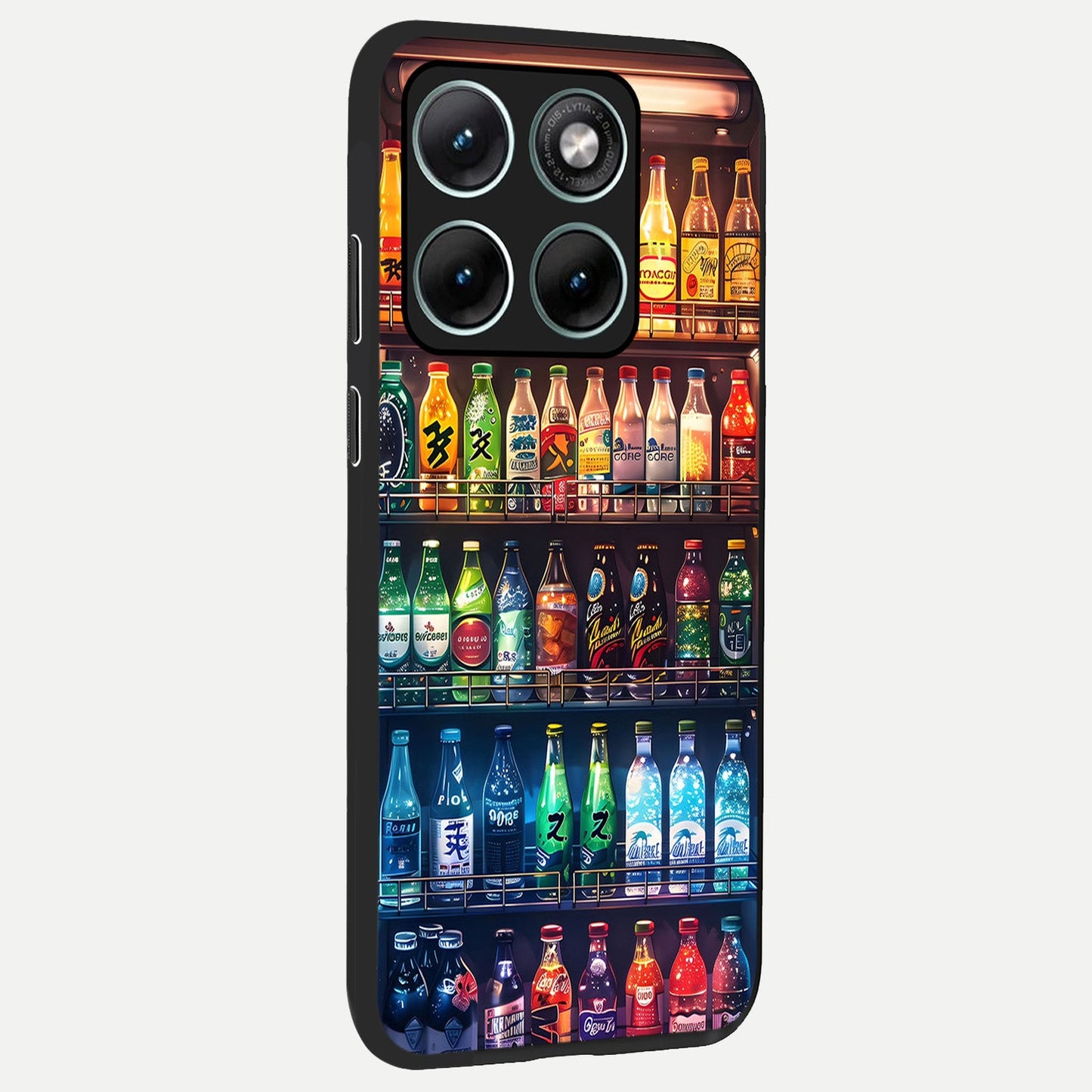  Colorfull Tree back cover For Moto Edge 70 Fusion slim fit glass case with vibrant aesthetic design