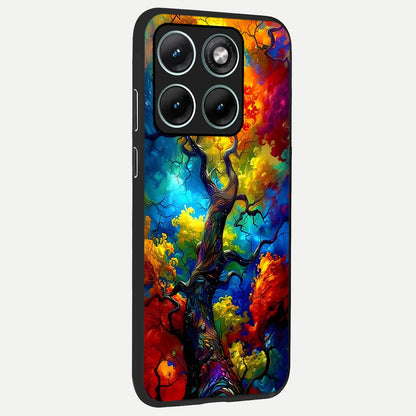  Colorful Soda Bottles back cover For Moto Edge 70 Fusion slim fit glass case with vibrant aesthetic design