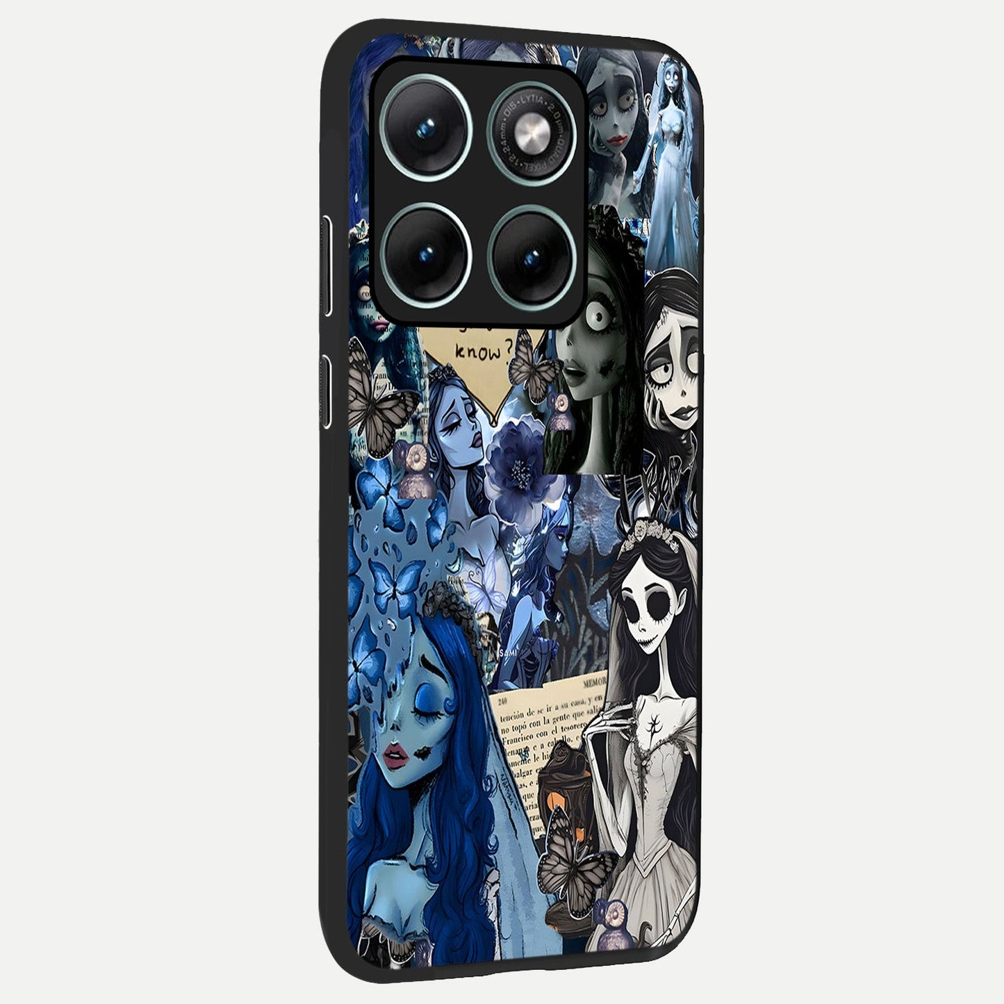 Corpse Bride Posters back cover For Moto Edge 70 Fusion slim fit glass case with vibrant aesthetic design