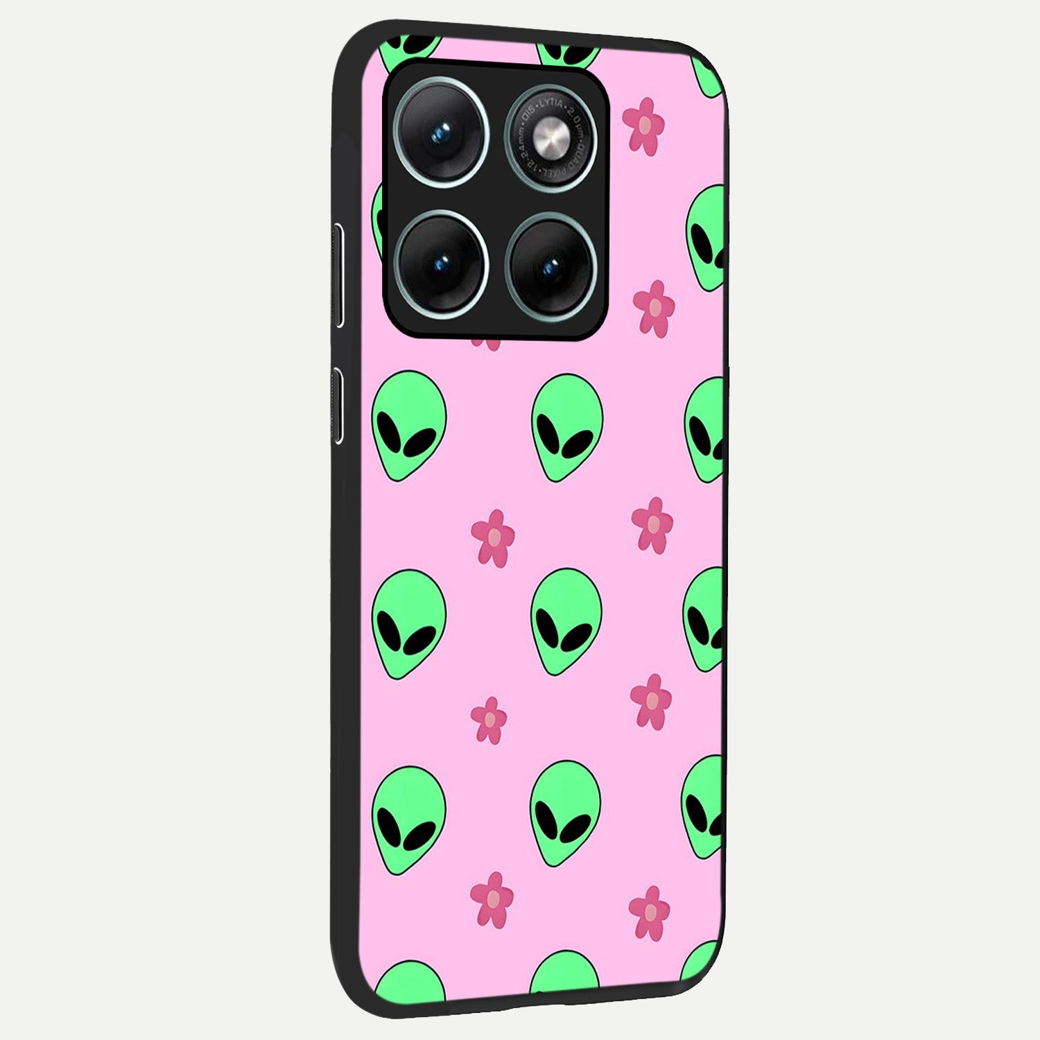  Cosmic Cute Crush back cover For Moto Edge 70 Fusion slim fit glass case with vibrant aesthetic design