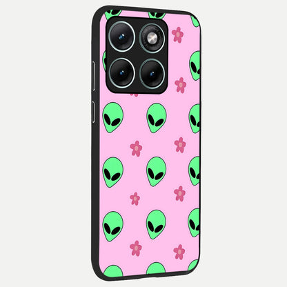  Cosmic Cute Crush back cover For Moto Edge 70 Fusion slim fit glass case with vibrant aesthetic design