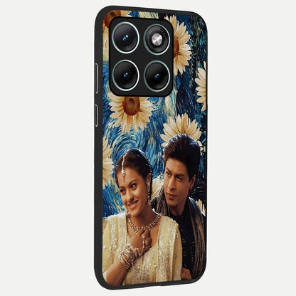  Eternal Love Story back cover For Moto Edge 70 Fusion slim fit glass case with vibrant aesthetic design