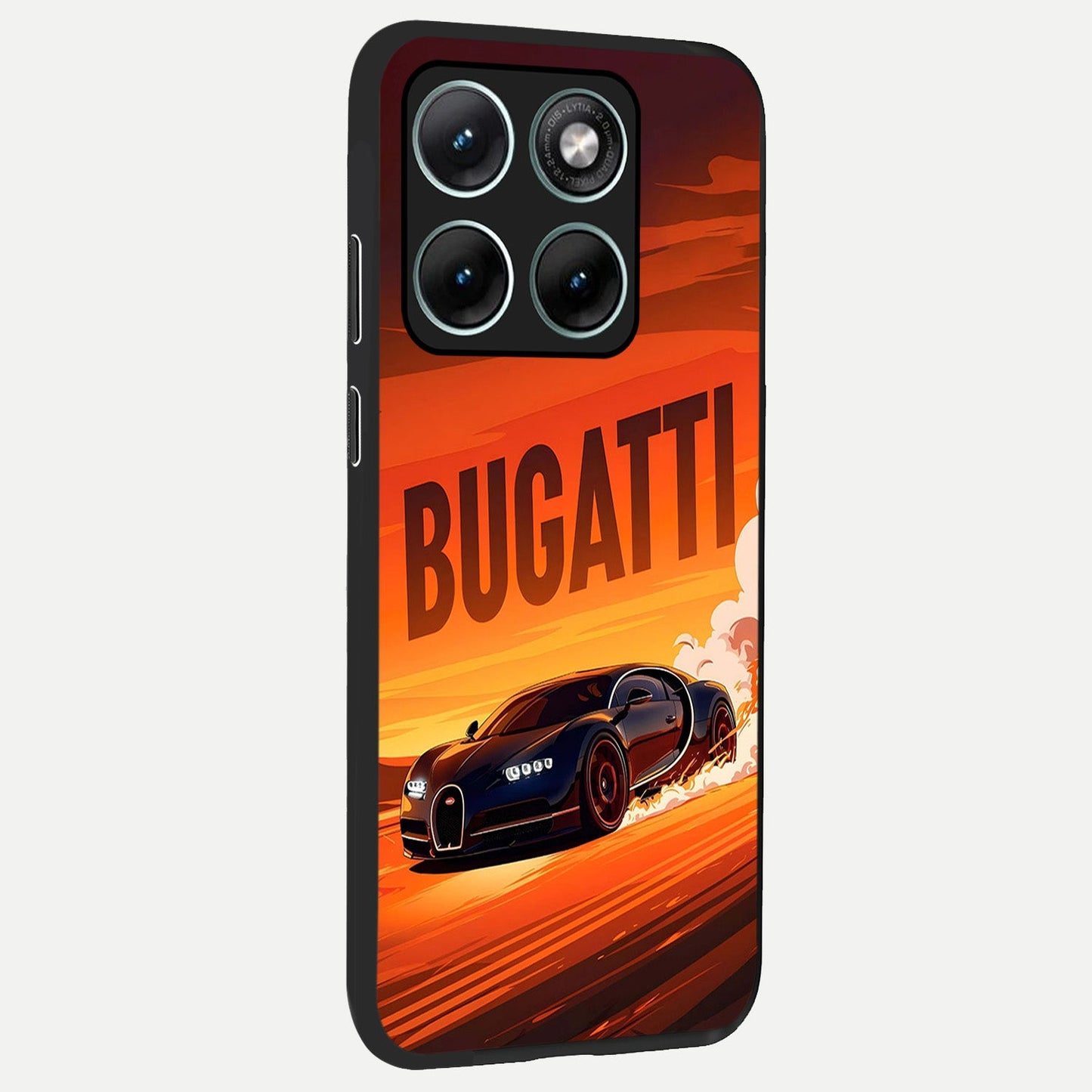  Inferno Bugatti Storm back cover For Moto Edge 70 Fusion slim fit glass case with vibrant aesthetic design