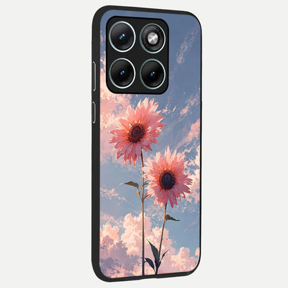  Sun Moon Balance back cover For Moto Edge 70 Fusion slim fit glass case with vibrant aesthetic design