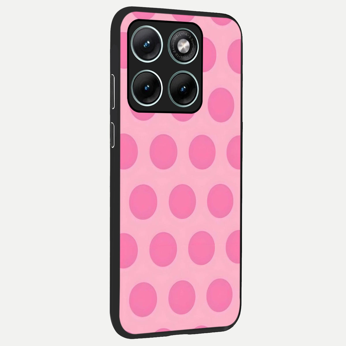  Sweet Dot Dreams back cover For Moto Edge 70 Fusion slim fit glass case with vibrant aesthetic design