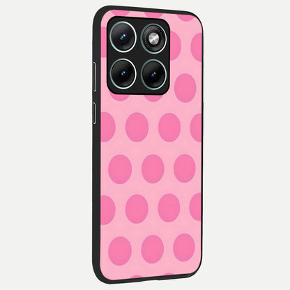  Sweet Dot Dreams back cover For Moto Edge 70 Fusion slim fit glass case with vibrant aesthetic design