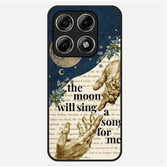  Aesthetic Divine Glass Case For Moto Edge 70 Pro back cover – full design glossy printed glass finish