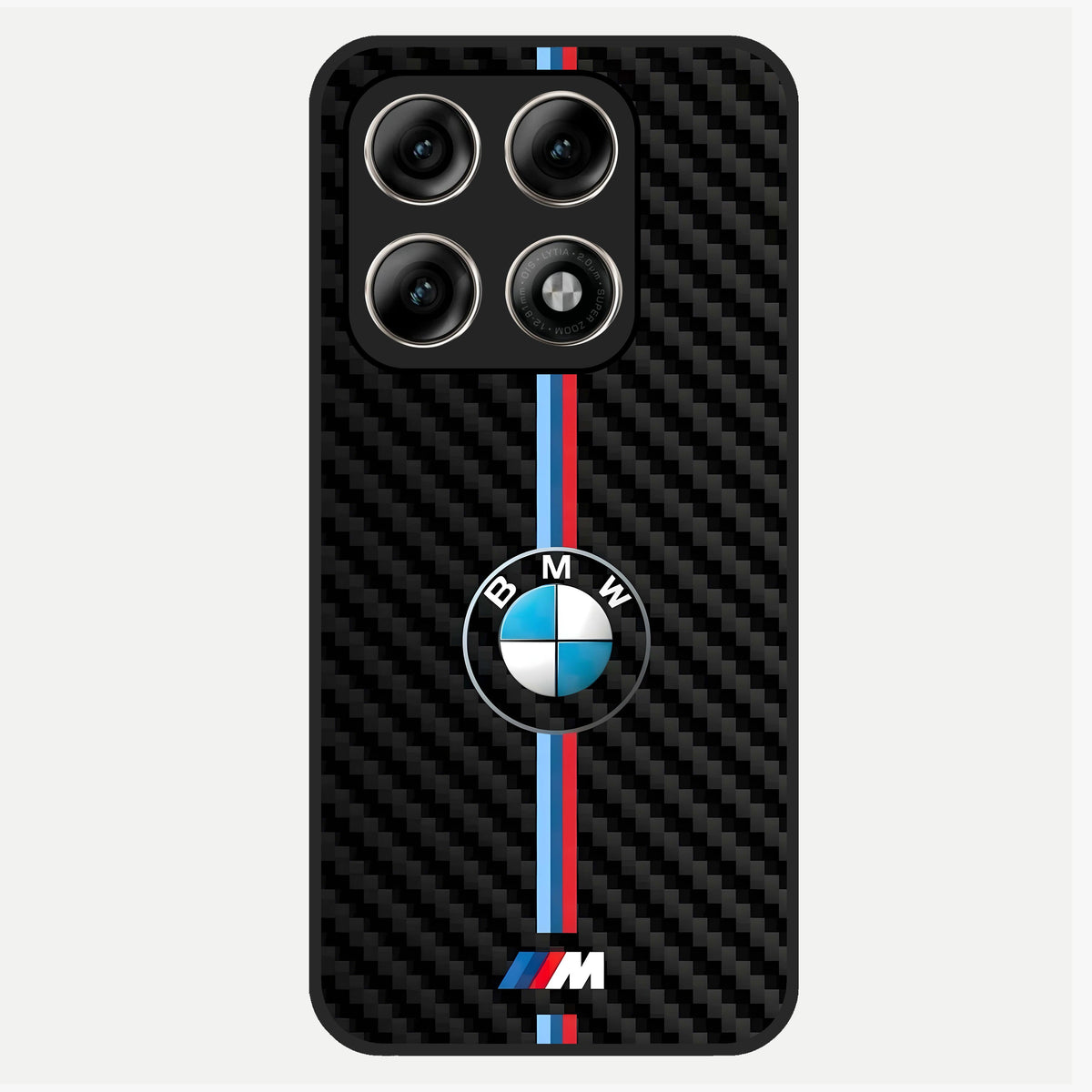  BMW Pattern Glass Case For Moto Edge 70 Pro back cover – full design glossy printed glass finish
