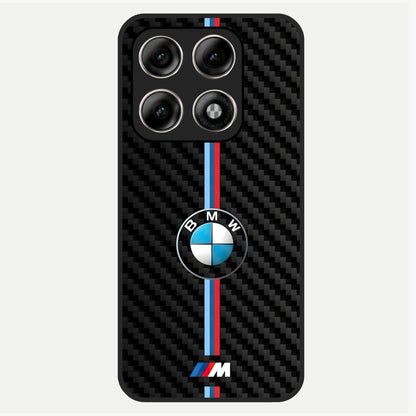  BMW Pattern Glass Case For Moto Edge 70 Pro back cover – full design glossy printed glass finish