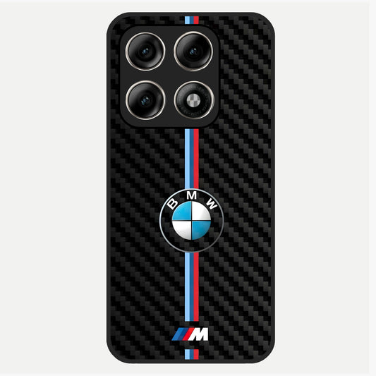  BMW Pattern Glass Case For Moto Edge 70 Pro back cover – full design glossy printed glass finish