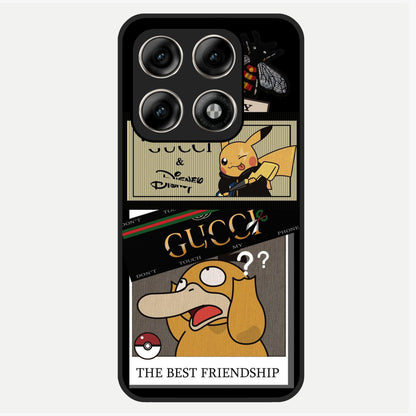  Cartoon Brand Play Mashup Glass Case For Moto Edge 70 Pro back cover – full design glossy printed glass finish