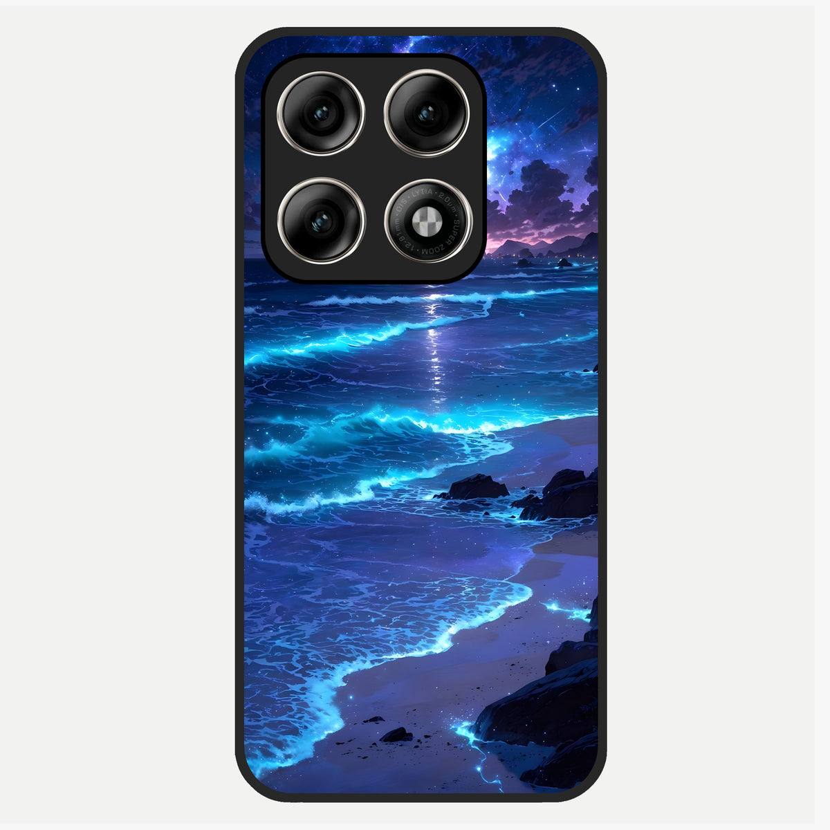  Classic Damn Look Glass Case For Moto Edge 70 Pro back cover – full design glossy printed glass finish