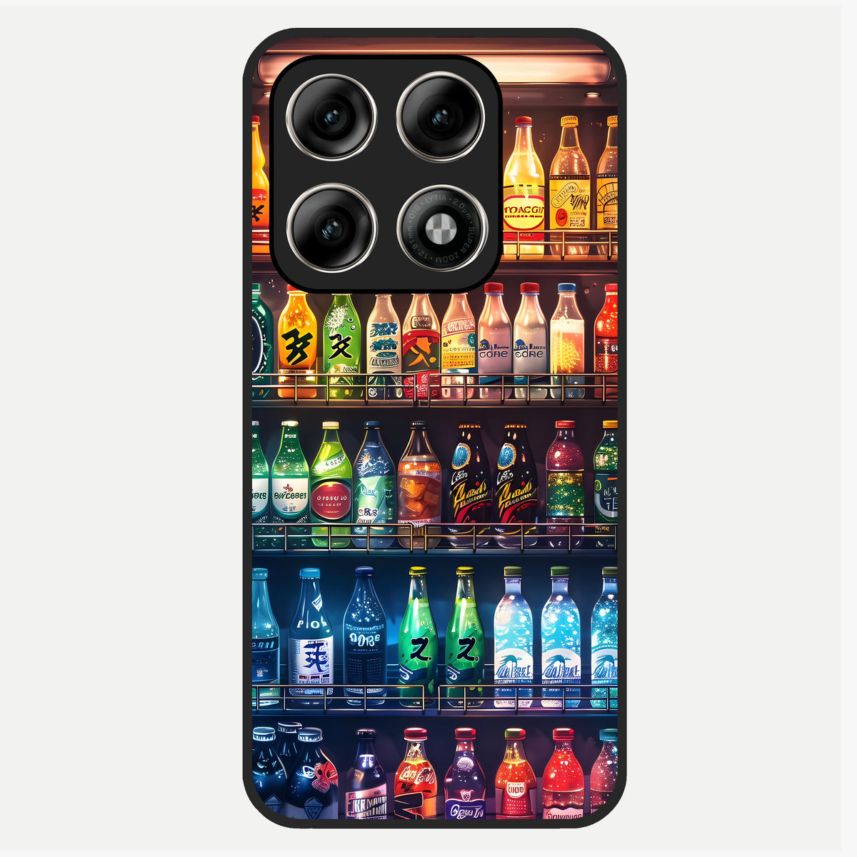  Colorfull Tree Glass Case For Moto Edge 70 Pro back cover – full design glossy printed glass finish
