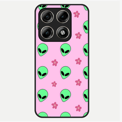  Cosmic Cute Crush Glass Case For Moto Edge 70 Pro back cover – full design glossy printed glass finish