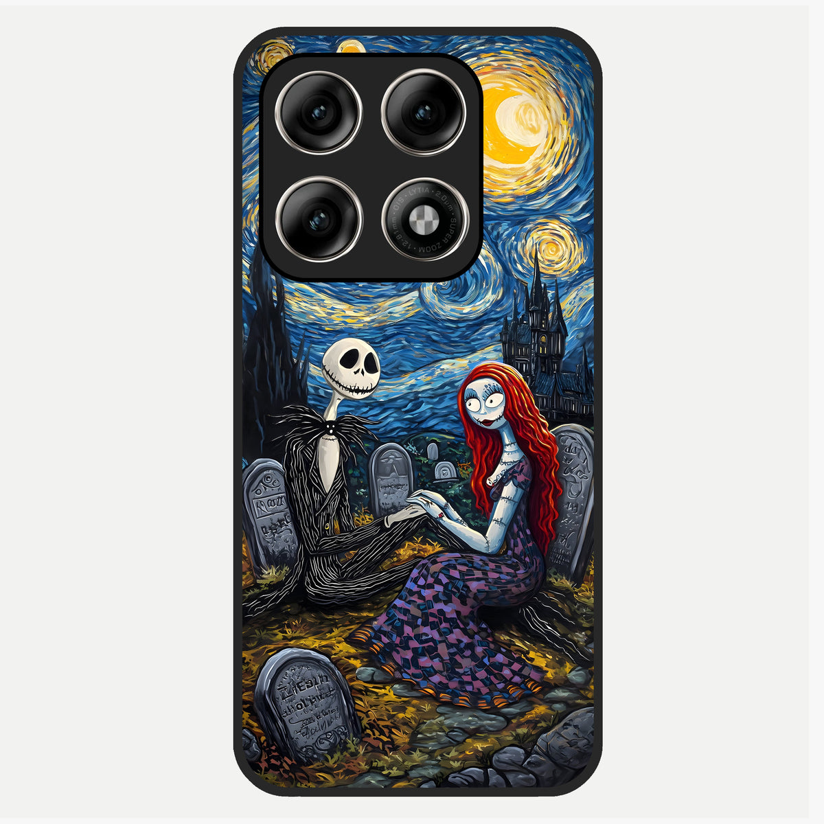  Eternal Night Love Glass Case For Moto Edge 70 Pro back cover – full design glossy printed glass finish