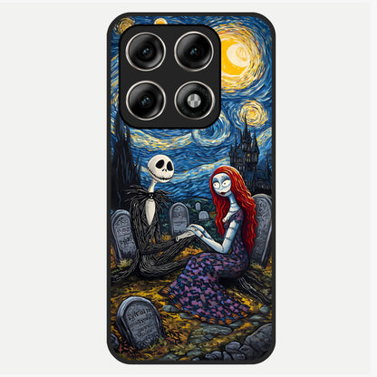 Eternal Night Love Glass Case For Moto Edge 70 Pro back cover – full design glossy printed glass finish