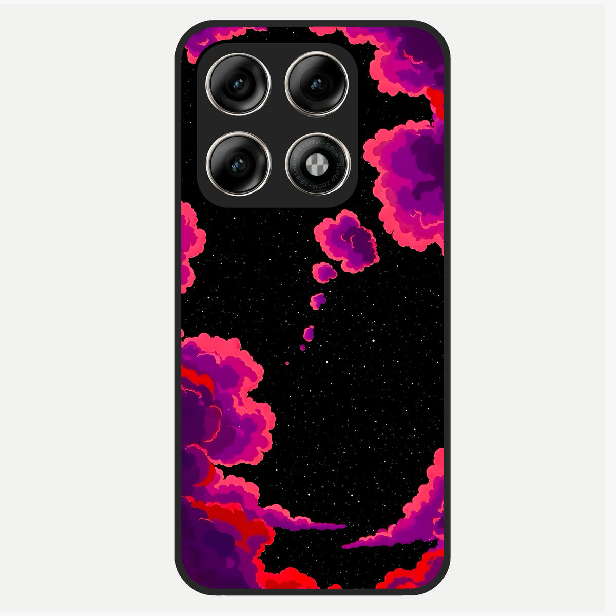  Galaxy Dream Frame Glass Case For Moto Edge 70 Pro back cover – full design glossy printed glass finish