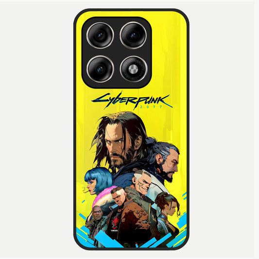  Neon Rebel Genesis Glass Case For Moto Edge 70 Pro back cover – full design glossy printed glass finish