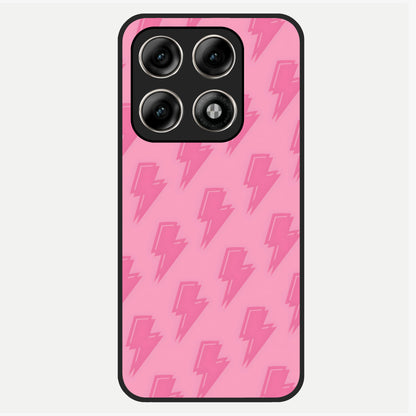  Pink Moo Magic Glass Case For Moto Edge 70 Pro back cover – full design glossy printed glass finish