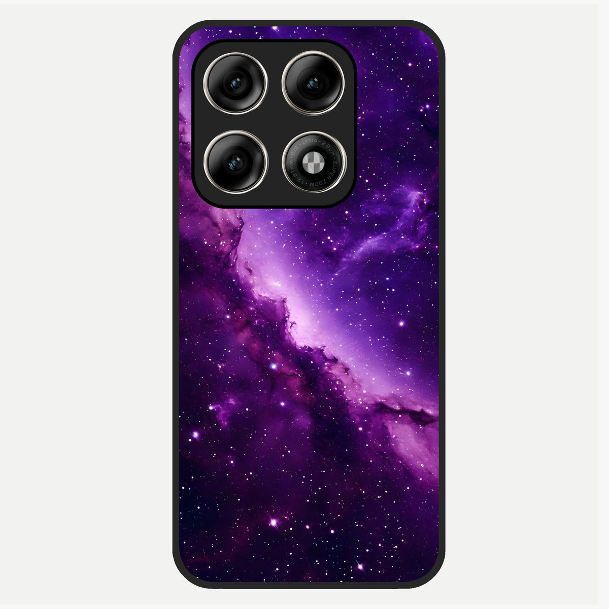  Purple Shade Sky Glass Case For Moto Edge 70 Pro back cover – full design glossy printed glass finish