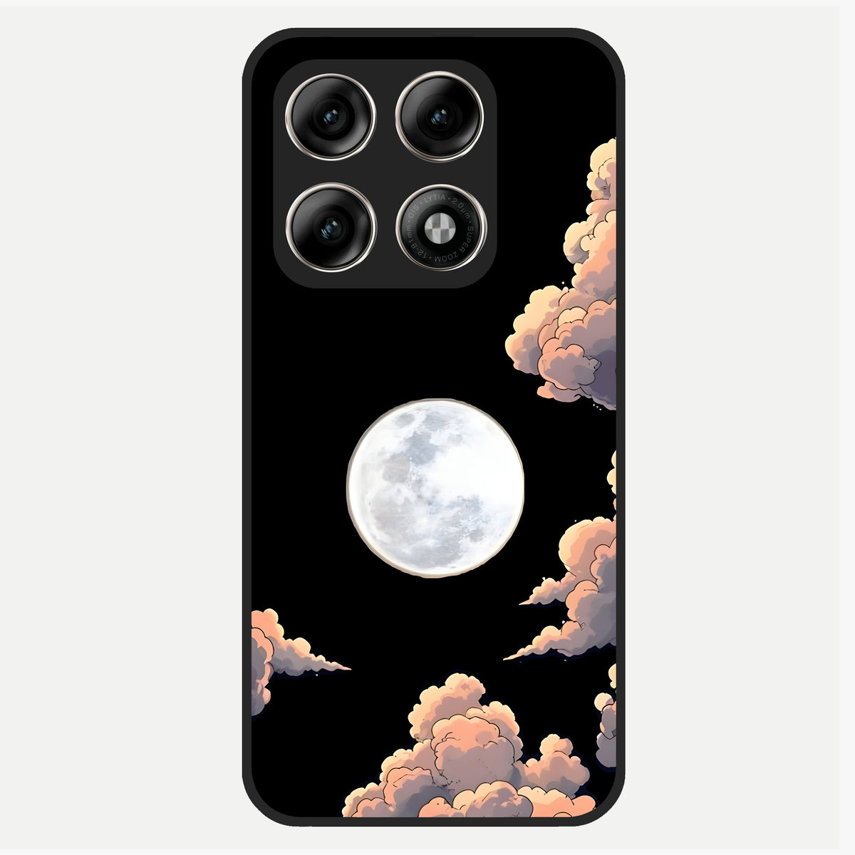  Shade Cloud Moon Glass Case For Moto Edge 70 Pro back cover – full design glossy printed glass finish