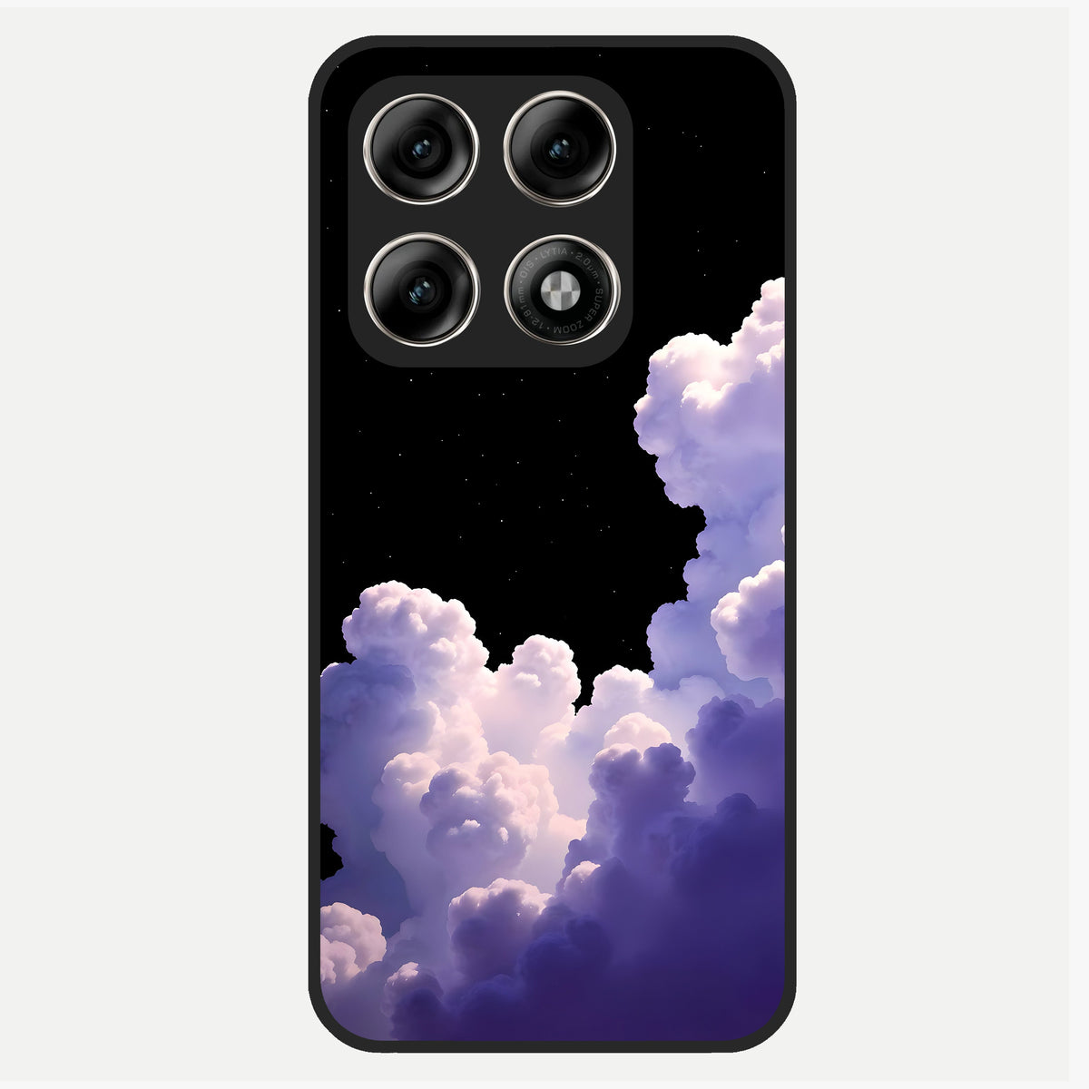  Starlit Night Whispers Glass Case For Moto Edge 70 Pro back cover – full design glossy printed glass finish