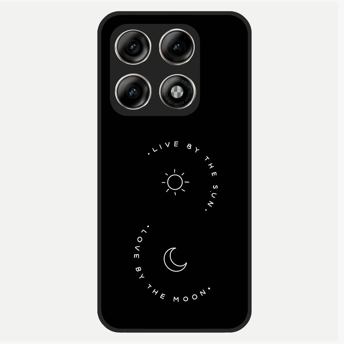  Sunflower Cat Art Glass Case For Moto Edge 70 Pro back cover – full design glossy printed glass finish