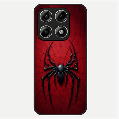  Superhero Web Emblem Glass Case For Moto Edge 70 Pro back cover – full design glossy printed glass finish