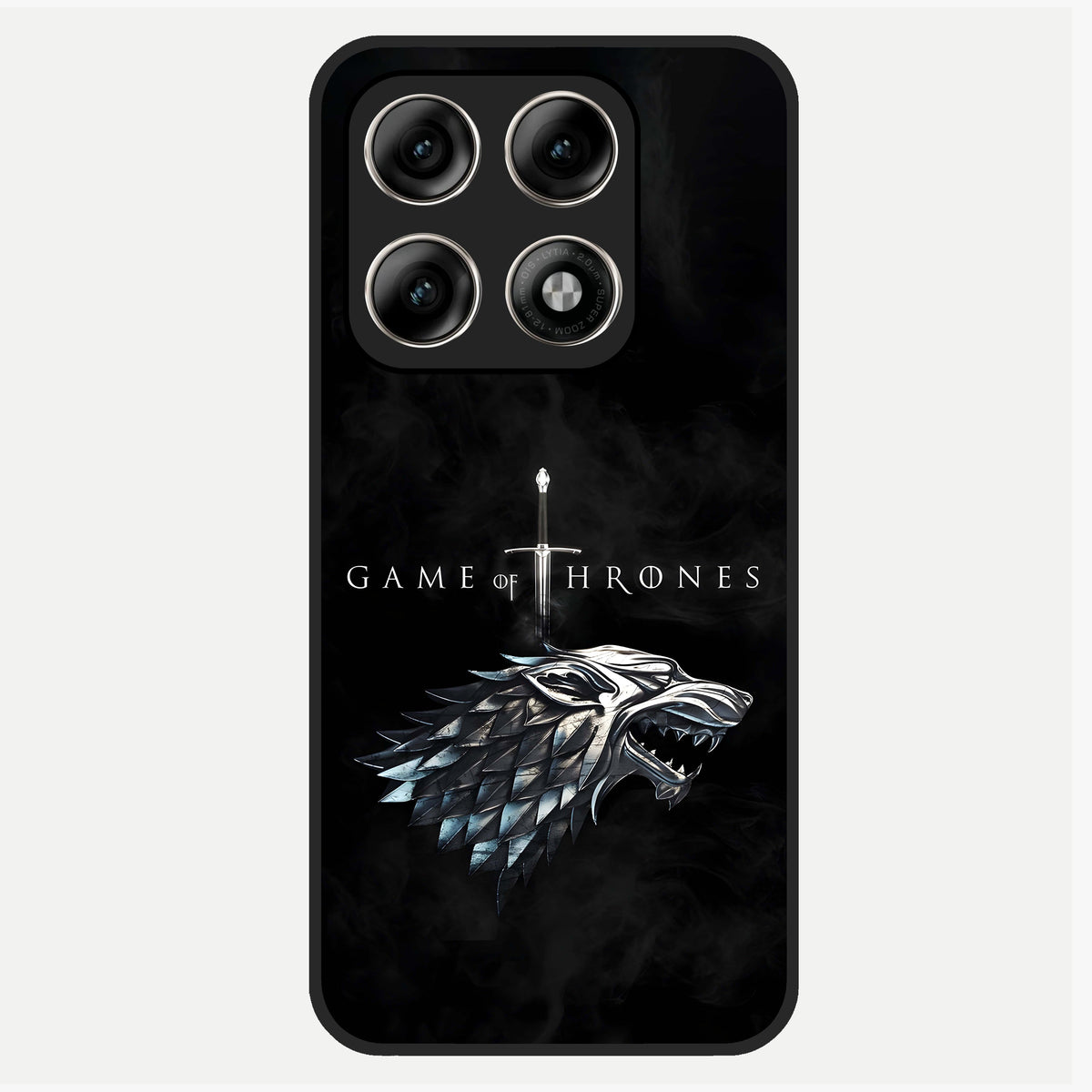  Throne Wolf Legacy Glass Case For Moto Edge 70 Pro back cover – full design glossy printed glass finish