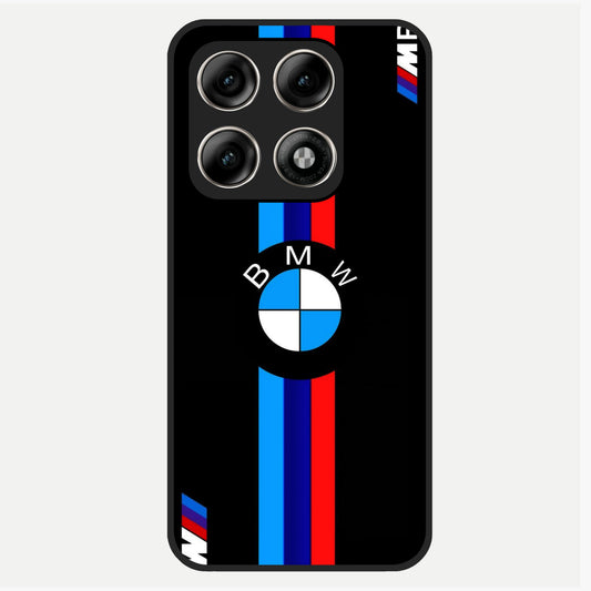  Turbo BMW Beast Glass Case For Moto Edge 70 Pro back cover – full design glossy printed glass finish