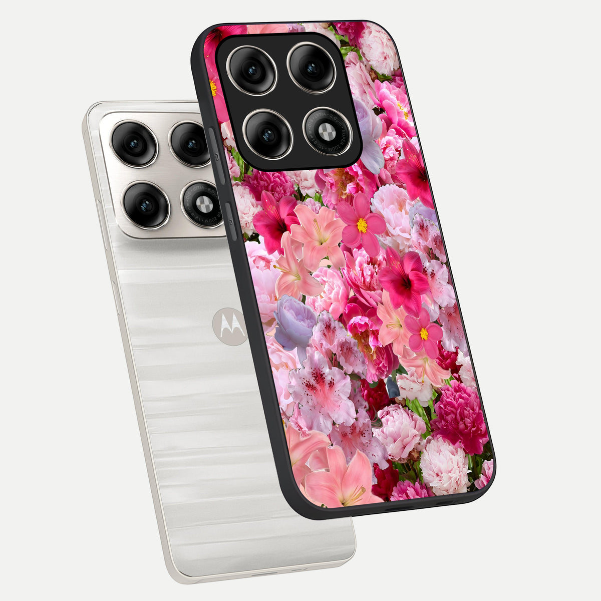  Bloom Crush Fantasy phone case For Moto Edge 70 Pro showing premium glass back cover with detailed artwork